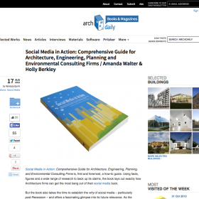 Social Media in Action : Comprehensive Guide for Architecture, Engineering, (...)